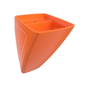 Fi̇renze 1082-012-0126 Asma Monoblok Lavabo Parlak Turuncu