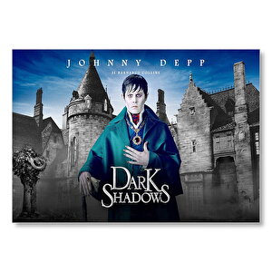 Barnabas Collins Johnny Depp Mdf Ahşap Tablo 25x35 cm