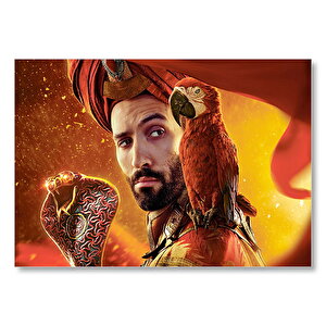 Aladdin Papağanı Ve Asası Mdf Ahşap Tablo 25x35 cm