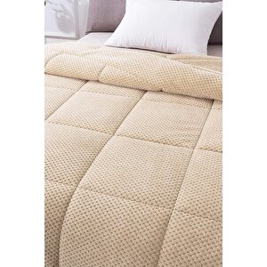 Ultra Yumuşak Tek Kişilik Çift Taraflı Wellsoft Peluş Yorgan Yıkanabilir (battaniye / Nevresim) 160x220 Cm Antrasit