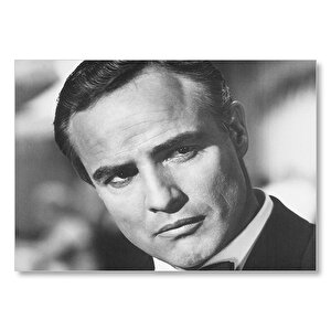 Marlon Brando The Formula Filmi Görseli Mdf Ahşap Tablo 25x35 cm