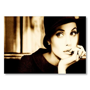 Angelina Jolie Filminden Bir Kesit Mdf Ahşap Tablo 35x50 cm