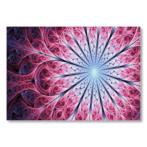 Siyah Ve Gri Mandala Desen Görseli Mdf Ahşap Tablo 50x70 cm