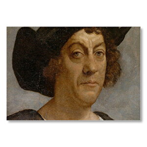 Christopher Columbus Mdf Ahşap Tablo 50x70 cm