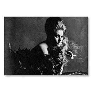 Sophia Loren'in Portresi 1962 Mdf Ahşap Tablo 25x35 cm