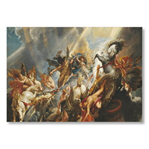 Yunan Mitolojisi Tanrı Tanrıça Görseli Mdf Ahşap Tablo 50x70 cm
