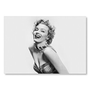 Marilyn Monroe Çekici Mdf Ahşap Tablo 35x50 cm
