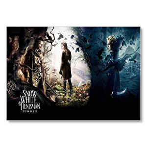 Pamuk Prenses Ve Avcı Filmi Afişi Mdf Ahşap Tablo 50x70 cm