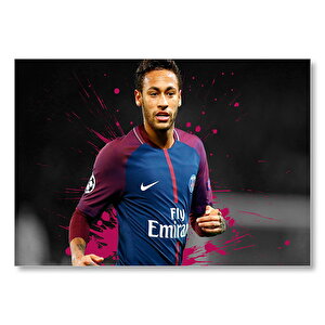 Neymar Jr Mdf Ahşap Tablo 50x70 cm