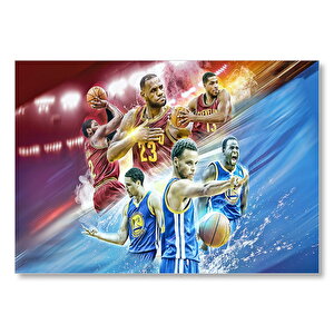 Havalı Oyuncuları Mdf Ahşap Tablo 50x70 cm