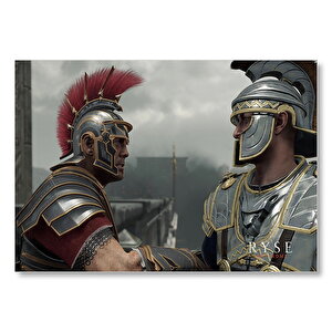Ryse Son Of Rome Oyunu Karşılaşma Görseli Mdf Ahşap Tablo 35x50 cm