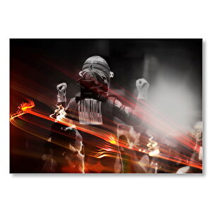Ayrton Senna Formula 1 Yarışçısı Mdf Ahşap Tablo 25x35 cm