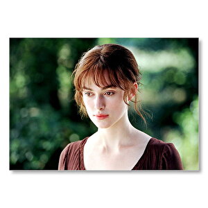 Keira Knightley Gurur Aşk Görseli Mdf Ahşap Tablo