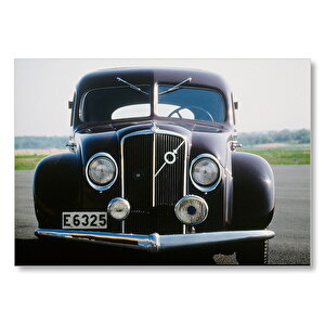 Volvo Pv36 Carioca Yakın Çekim Fotoğraf Mdf Ahşap Tablo 35x50 cm