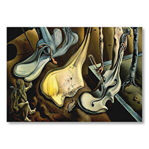 Salvador Dali Akşam Örümceği Göreli Mdf Ahşap Tablo 35x50 cm