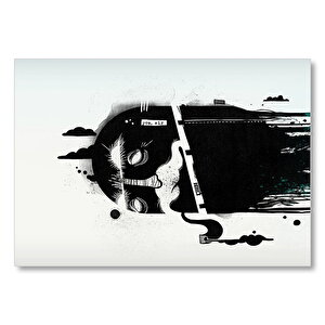 Yonil İllüstrasyon Tasarımı Mdf Ahşap Tablo 50x70 cm