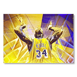 Shaquille O Neal Mdf Ahşap Tablo 50x70 cm