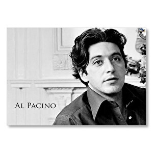 Al-pacino Gençlik Resmi Mdf Ahşap Tablo 35x50 cm