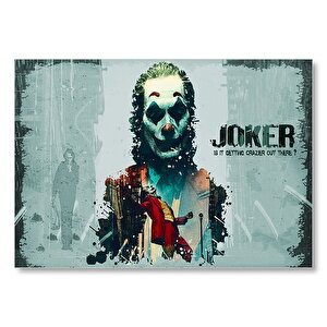 Joaquin Phoenix İle Joker Filmi Afişi Mdf Ahşap Tablo