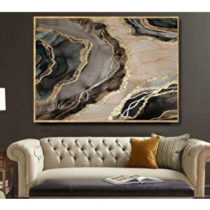 Tablowall Çerçeveli̇ Soyut Yağli Boya Tablo 75x100 75x100 cm
