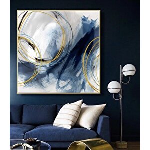 Tablowall Çerçeveli̇ Soyut Yağli Boya Tablo 120x120 120x120 cm