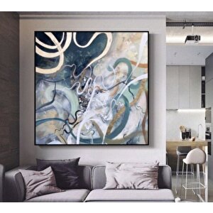 Tablowall Çerçeveli̇ Yağli Boya Tablo 80x80 80x80 cm