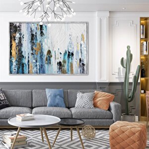 Tablolife Structures - Yağlı Boya Dokulu Tablo 90x120 Çerçevesiz 90x120 cm