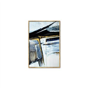 Tablolife Eriyen Karanlık - Yağlı Boya Dokulu Tablo 75x100 Çerçevesiz 75x100 cm