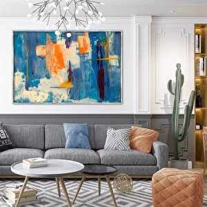 Tablolife Profondo - Yağlı Boya Dokulu Tablo 100x150 Çerçevesiz 100x150 cm