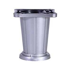 Yıldız Mobilya Masa Puf Sehpa Tv Ünitesi Ayağı Saten Baza Ayak 8 Cm (4 Adet)