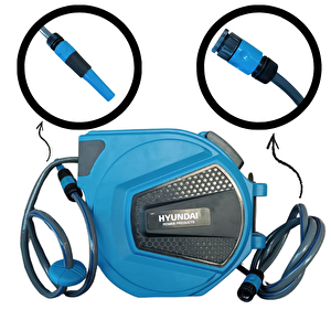 5863 Otomatik Hortum Makarası Ve Hortum Seti 1/2'' 30m Duvar Tipi