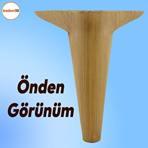 Aspen Lüks Mobilya Kanepe Koltuk Tv Ünitesi Konsol Yükseltici Ayağı Ayakları 18 Cm Kahverengi