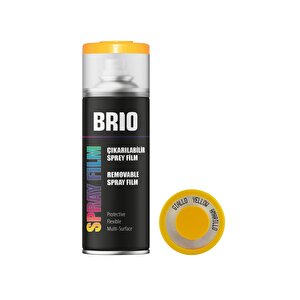 Brio Sprey Boya Çıkarabilinir Opak Sarı 400 Ml