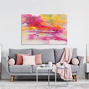 Tablolife Nebula - Yağlı Boya Dokulu Tablo 60x90 Çerçevesiz 60x90 cm