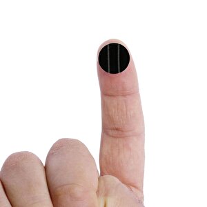 Yapışkanlı Vida Tapası Tıpası Yağmur Siyahı Vida Kapatıcı Kapağı (100 Adet)