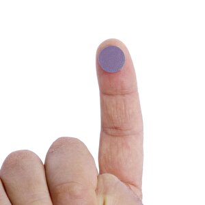 Yapışkanlı Vida Tapası Tıpası Lila Vida Kapatıcı Kapağı (100 Adet)
