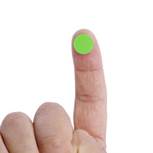 Yapışkanlı Vida Tapası Tıpası Çim Yeşil Vida Kapatıcı Kapağı (100 Adet)