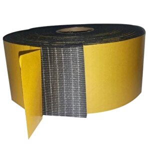 Kauçuk Bant 10cmx15m Siyah İzolasyon Bandı 100mm Kauçuk Yalıtım Bandı