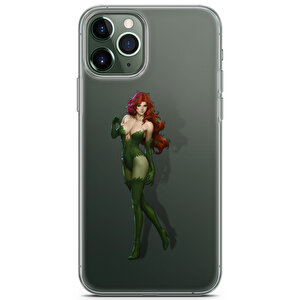 Apple Iphone 11 Pro Uyumlu Kılıf Heroes 20 Cover Poison Ivy Şeffaf