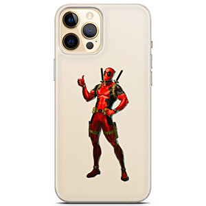 Apple Iphone 12 Pro Uyumlu Kılıf Heroes 11 Full Hd Deadpool Şeffaf
