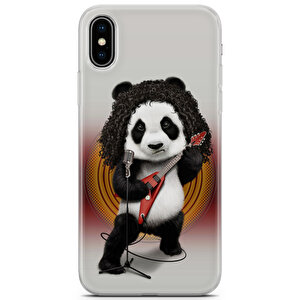 Apple Iphone X Uyumlu Kılıf Panda 21 Bumper