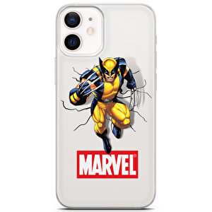 Apple Iphone 12 Mini Uyumlu Kılıf Heroes 31 Kap Wolverine Şeffaf