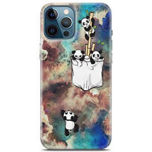 Apple Iphone 12 Pro Max Uyumlu Kılıf Panda 31 Hd