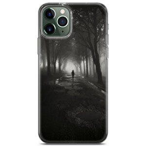 Apple Iphone 11 Pro Uyumlu Kılıf Mista Night Forest Koruma