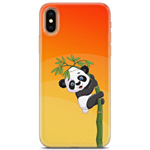 Apple Iphone Xs Max Uyumlu Kılıf Panda 02 Koruma Kılıfı
