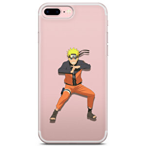 Apple Iphone 7 Plus Uyumlu Kılıf Naruto 01 Fit Şeffaf