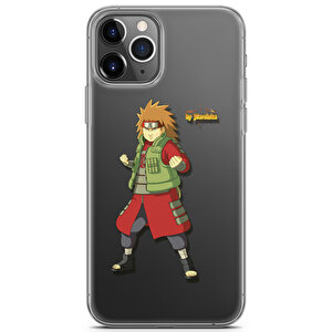 Apple Iphone 11 Pro Max Uyumlu Kılıf Naruto 08 Armor Şeffaf