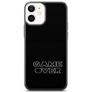 Apple Iphone 12 Mini Uyumlu Kılıf Mista Game Over Koruyucu Kapak