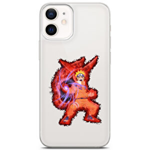 Apple Iphone 12 Mini Uyumlu Kılıf Naruto 10 Cover Şeffaf