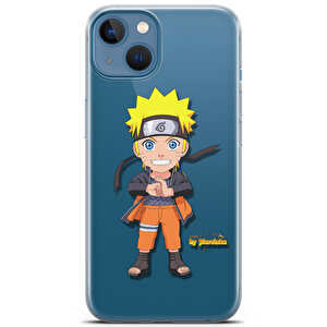 Apple Iphone 13 Uyumlu Kılıf Naruto 03 Desenli Şeffaf